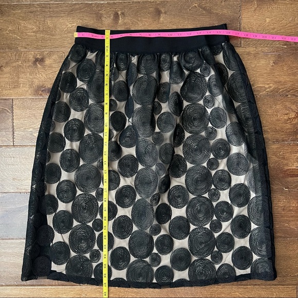 Lane Bryant Sheer Embroidery Circle Skirt size 14/16 - Picture 6 of 7
